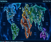 Monsters Global Market Challenge splash screen
