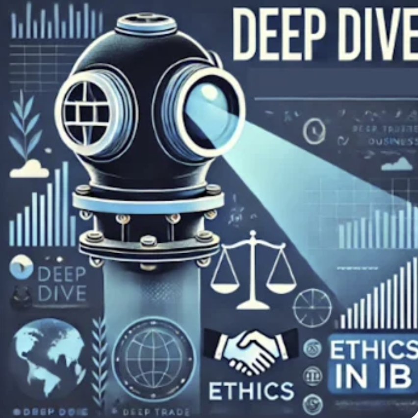 Deep Dive Ethics in International Business podcast thumbnail
