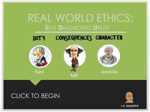 Real World Ethics self diagnostic utility