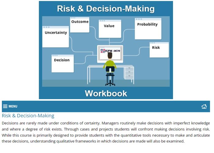 Risk & Decision Analysis